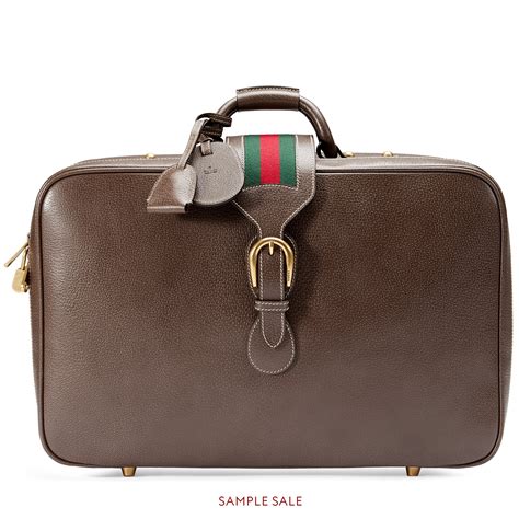 gucci leather suitcase 20s|gucci luggage outlet.